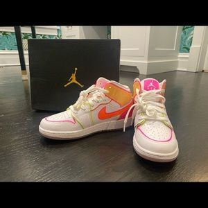 Air Jordans youth size 3.5 new with box never worn